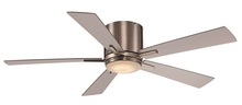  F-1017 BN - Finnley Collection Indoor LED Light, 5-Blade Ceiling Fan with Opal Glass Lens